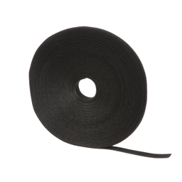 Tak-Ty® Hook and Loop Cable Strip Tie, Black
