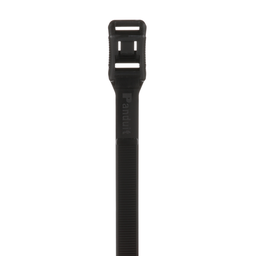 Hyper-V™ HV9150-C0 Hyper-V Cable Tie, Black, UV PA6.6, 20.7"L, 160lb, PK100