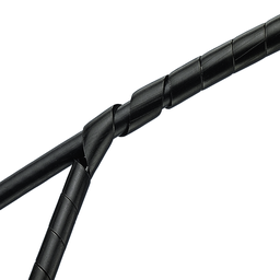 T100F-C Spiral Wrap, Natural, PE, 0.875" Min Dia., PK1