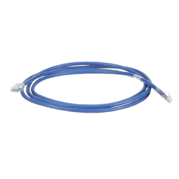 Cat 6 24 AWG UTP Copper Patch Cord, 7 ft, Blue