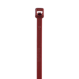 Pan-Ty® PLT2S-C702Y Cable Tie, Maroon, HALAR, Heat and UV, 7.4"L, 50lb, PK100