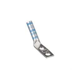 CuLugLB,2Hole,#6AWG,1/4,5/8,45°PKG50
