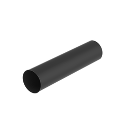 TV105-1.0C20Y Non-Shrink Tubing, Black, PVC, 1" Nom Dia., PK1