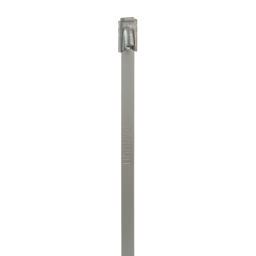 Pan-Steel® MLT2S-CP Cable Tie, SS 304, Standard, 2" Dia., PK100