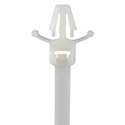 Pan-Ty® PLWP2S-D Wing Push Mount Cable Tie, PA6.6, 7.8"L, 50lb, PK500