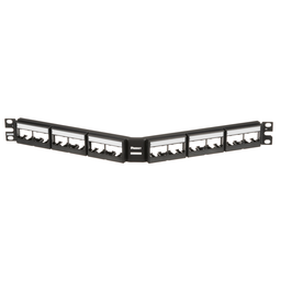 Panduit CPPLA24WBLY Mini-Com&#174; Angled Pa