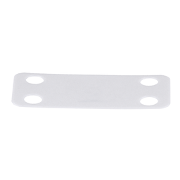 MP175-M Marker Plate, White, PA 6.6, Cable Tie, 1.75x0.75", PK1000