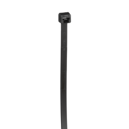 Pan-Ty® PLT3I-M30 Cable Tie, Black, High Heat PA6.6, 11.4"L, 40lb, PK1000