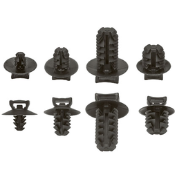 PUM-071-M30 Fir Tree Mount, Black, High Heat PA 6.6, 0.67X0.67", PK1000