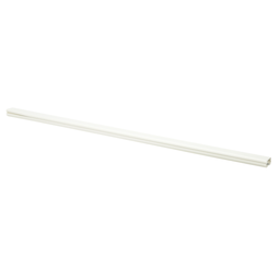Surface Raceway, LDPH5 Pwr Rated,2-pc Latch, 8 ft, Off White