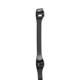 Pan-Ty® DHC1.12X1.75-D0 Cable Tie, Black, UV PA6.6, 11"L, 100lb, PK500
