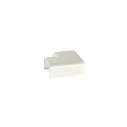 Surface Raceway, LD10 Right Angle Fitting, Low Voltage, Off White