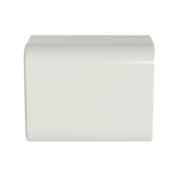 Surface Raceway, LD10 Coupler Fitting, Low Voltage, Off White