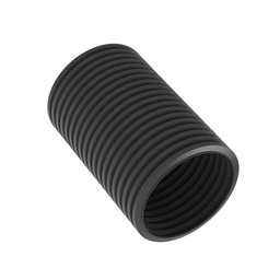 Corr. Loom Tubing Slit, 1.87" (47.5mm) X 100' (30.4m), Black,PK1