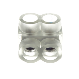 Pan-Lug™ PCSB2/0-2-12 Multi-Tap Mech Con, Double Sided, 2/0, Tin Plt Al, PK12