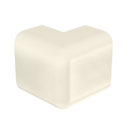 Surface Raceway, LDPH10 Power Rated Outside Corner, Off White