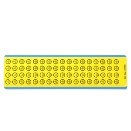 PESC-H-EC Symbol, Vinyl Cloth, Yellow/Black, 680 Lbls, 0.51"x0.51", PK10
