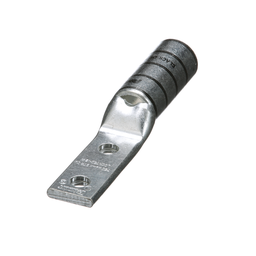 Pan-Lug™ LCCN750-12W-6 Comp. Lug, 750, Tin Plt Copper, Two 0.5" Stud, PK6