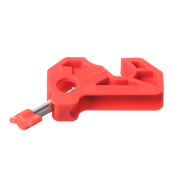 PSL-MCBNT-V Circuit Breaker Lockout no tool, Nylon, Red, 0.4"x1.9", PK5