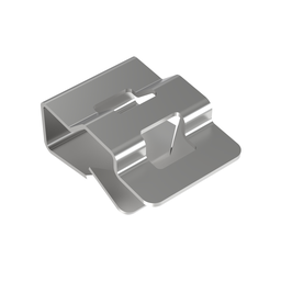 MCMS25-P-C Clip-on Mount, Indoor use, Zinc Plated Steel, .125-.240", PK100