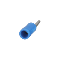 Pan-Term® PV14-P47-C Pin Terminal, Blue, Vinyl, 14-16 AWG, 12.4mm Pin L, PK100