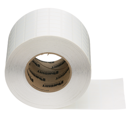 N050X075CBT Non-Laminating Label, Vinyl Cloth, White, TT, 0.75"x0.5", PK10000