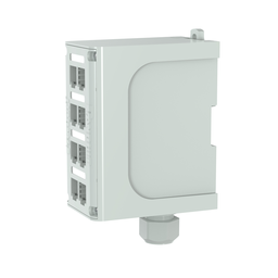 Mini-Com® 8-port DIN Rail Fiber Patch Panel