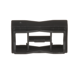Dura-Ty™ SACS50-T100 Cable Spacer, Black, UV PP, Cable Tie, 2.08x1.16", PK200