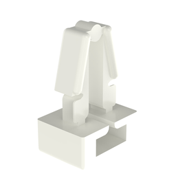 PM2H25-M Cable Tie Mount, Natural, PA 6.6, Push Barb, 0.3x0.38", PK1000