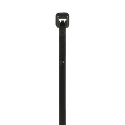 Pan-Ty® PLT1.5M-M30 Cable Tie, Black, High Heat PA6.6, 5.6"L, 18lb, PK1000