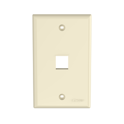 NetKey® Faceplate, 1-Port, Electric Ivory