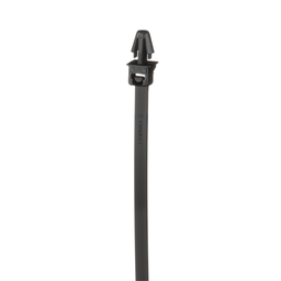 Pan-Ty® PLP2S-M0 Locking Push Mount Tie, Black, UV PA6.6, 7.9"L, 50lb, PK1000