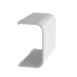 Surface Raceway, LD10 Coupler Fitting, Low Voltage, White