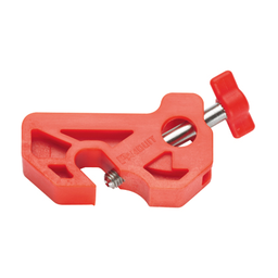 PSL-MCBNT-V Circuit Breaker Lockout no tool, Nylon, Red, 0.4"x1.9", PK5