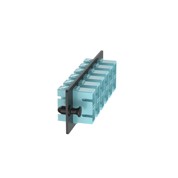 Opticom® Fiber Adapter Panel, OM4, 6 SC Duplex, Aqua