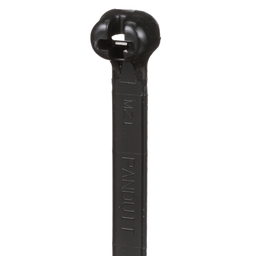 Dome-Top® BT9LH-L0 Barb Tie, Black, UV PA6.6, 30.7"L, 120lb, PK50