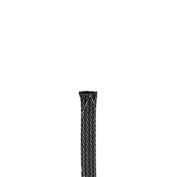 Pan-Wrap™ SE25PSC-TR0 Fray Resistant Sleeving, Black, PET, 0.25" Nom Dia., 200'