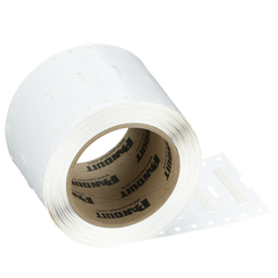 H075X025H1T Heatshrink, PO, White, Mil Grade, 1000 Lbls, TT, 0.25"x0.75"