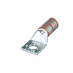 Pan-Lug™ LCA3/0-38-X Comp. Lug, 3/0, Tin Plt Copper, Strt, One 3/8" Stud, PK10