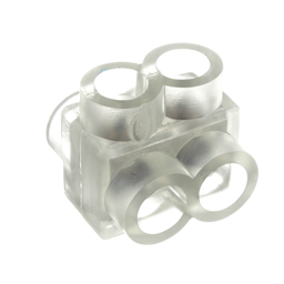 Pan-Lug™ PCSB2/0-2-12 Multi-Tap Mech Con, Double Sided, 2/0, Tin Plt Al, PK12