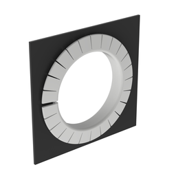 Slotted Grommet, Natural, Adh. PE, 3.7mm Max Panel, 30.5m L,PK1
