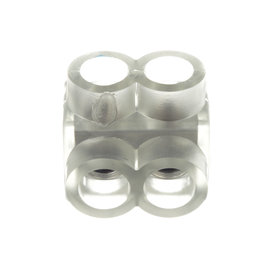 Pan-Lug™ PCSB2/0-2-12 Multi-Tap Mech Con, Double Sided, 2/0, Tin Plt Al, PK12