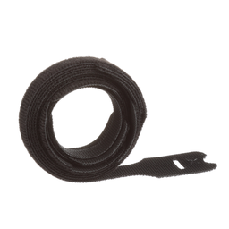 Tak-Ty® Hook and Loop Cable Loop Tie, Black