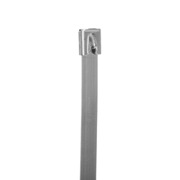 Pan-Steel® MLT6DSH-Q Cable Cleat, MLT Strap, 304 SS, Single/Trefoil/Quad, 41.5"
