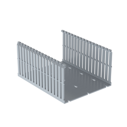 Panduct® F6X4LG6 Base Wiring Duct