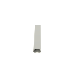 Surface Raceway, LDPH10 Pwr Rated,2-pc Latch, 8 ft, Off White