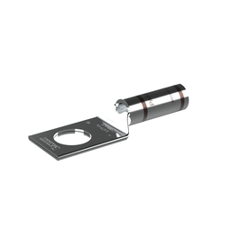 Pan-Lug™ LCA2-38-Q Comp. Lug, Tin Plt Copper, Strt, One 3/8" Stud, PK25