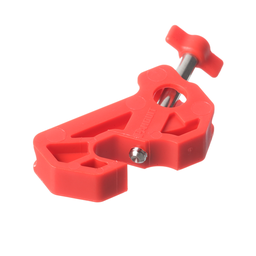 PSL-MCBNT-V Circuit Breaker Lockout no tool, Nylon, Red, 0.4"x1.9", PK5