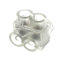 Pan-Lug™ PCSB2/0-2-12 Multi-Tap Mech Con, Double Sided, 2/0, Tin Plt Al, PK12