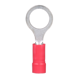 Pan-Term® PV18-56R-CY Ring Terminal, Vinyl Insulated-Funnel Entry